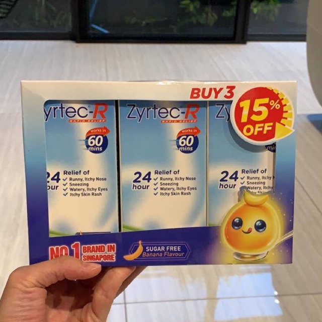 Zyrtec-R rapid relief