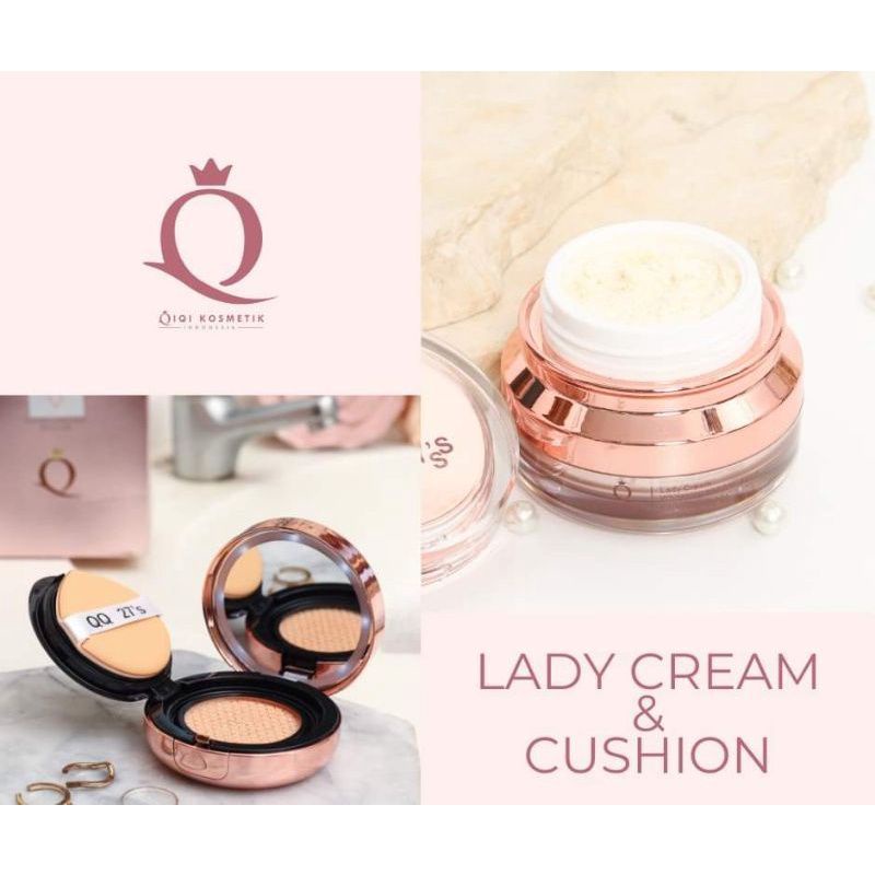 Lady Cream 30gr & Chusion Spf 50 ++ QQ 27's
