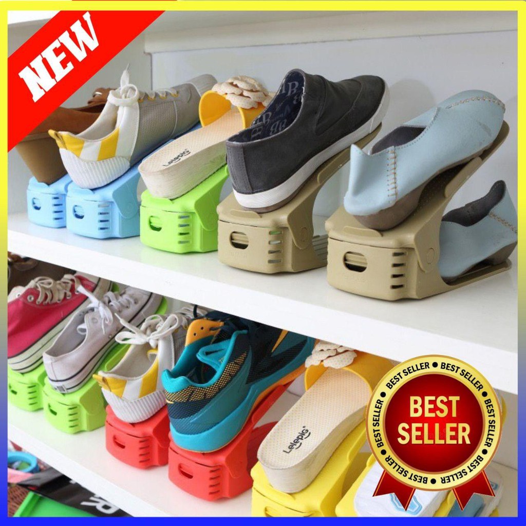 Penyusun Sepatu Shoe Organizer Tempat Penyimpanan Sepatu 100233 Shopee Indonesia