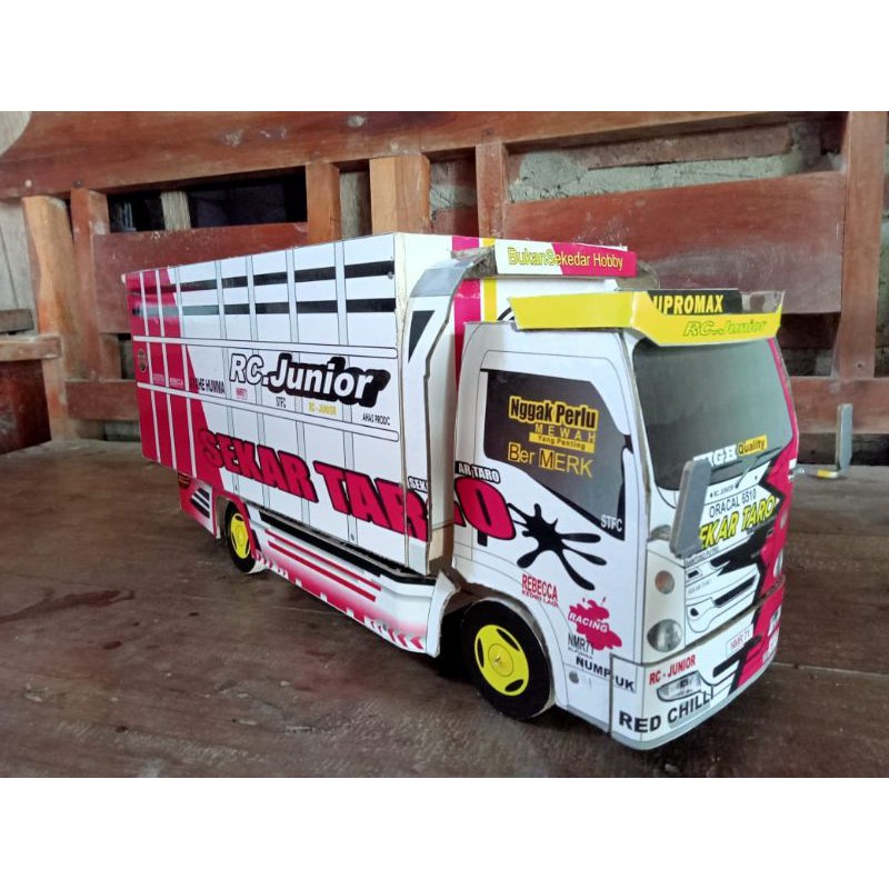 Miniatur truck oleng rc junior new