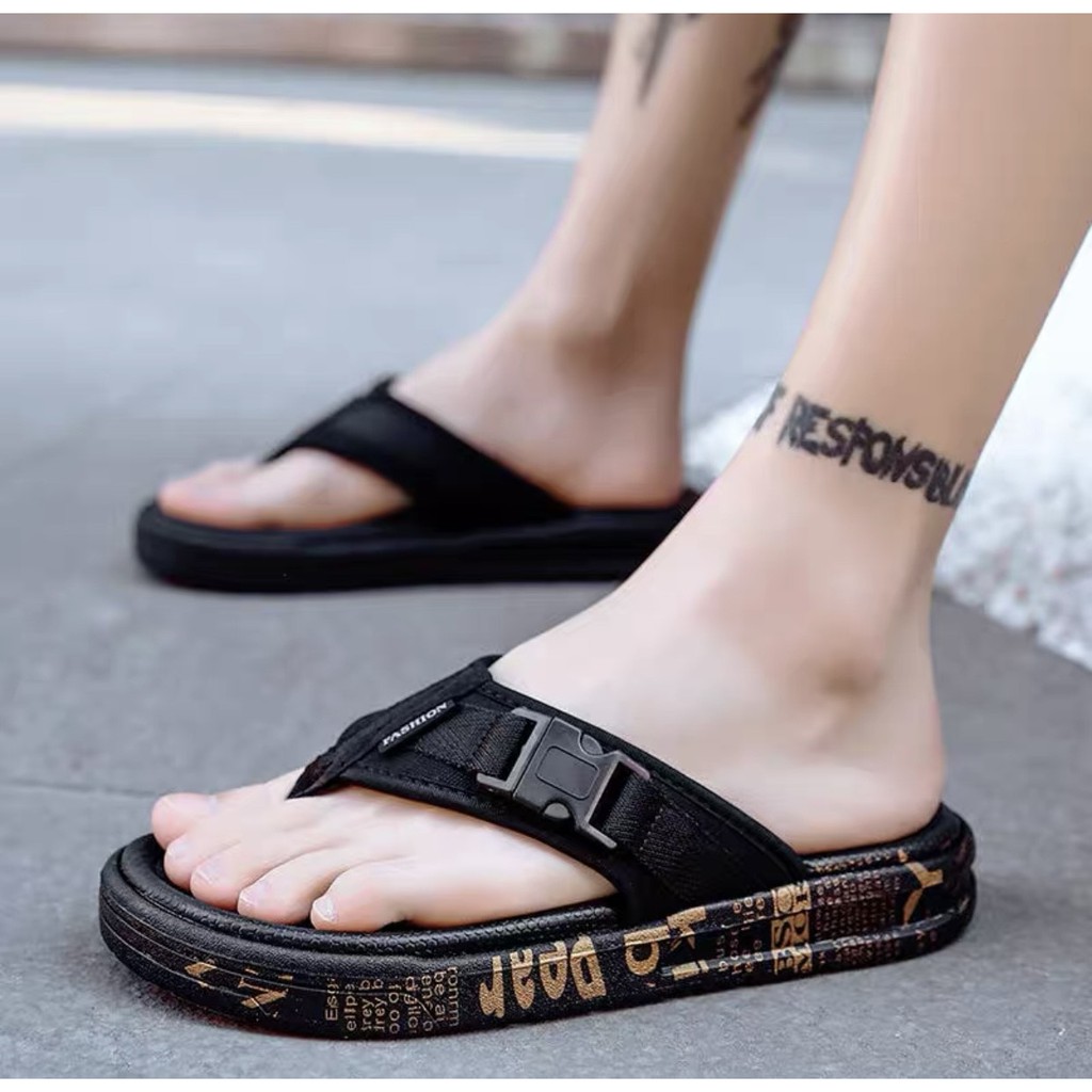  Sandal  Sendal Unisex Korea  Style Outdoor Traveling 