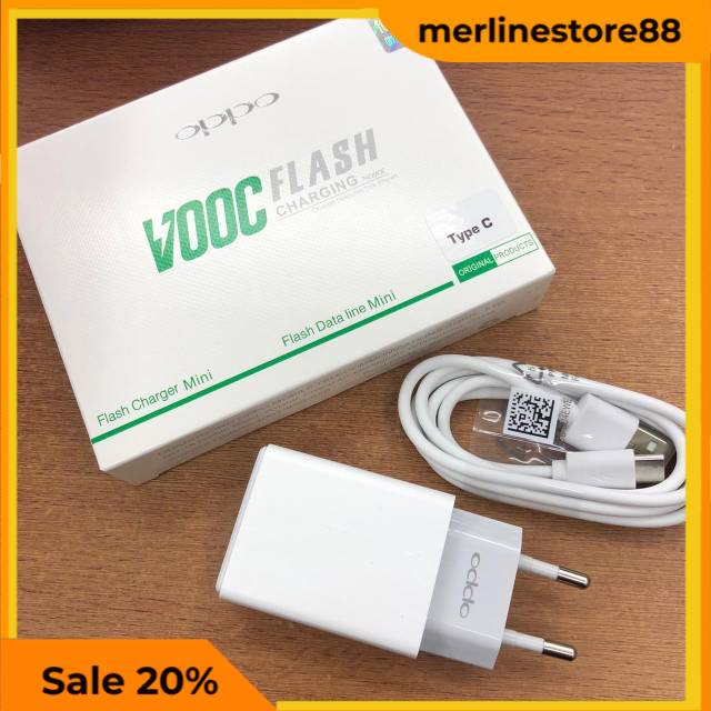 Charger Oppo Type C Original Asli 2A Tipe C Oppo A9 2020 Reno Adaptor Charging ORI