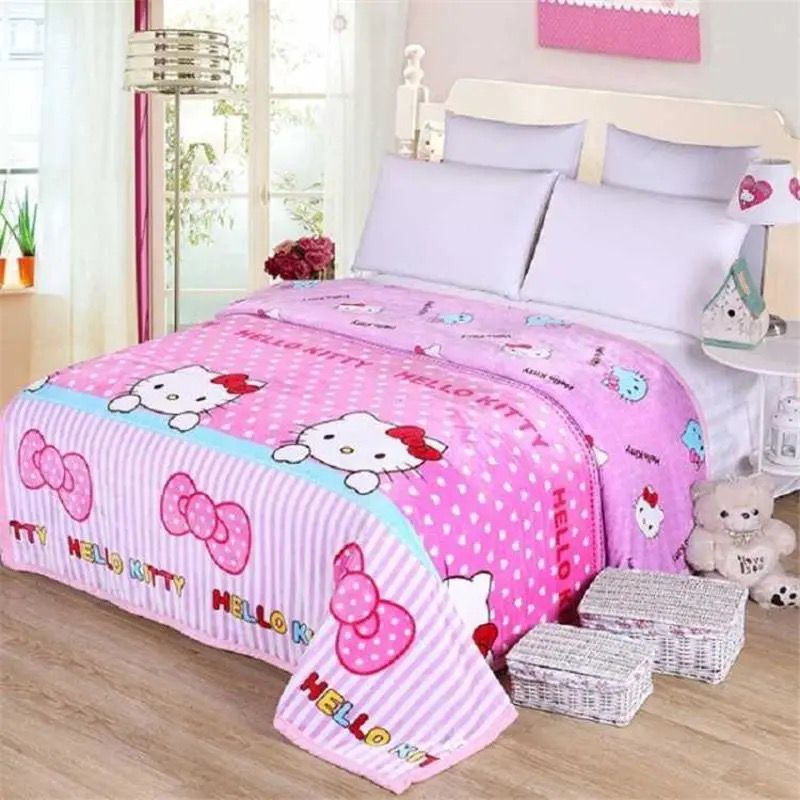 NISA COD SELIMUT BULU DEWASA/KARAKTER SIZE 140X200 NEW