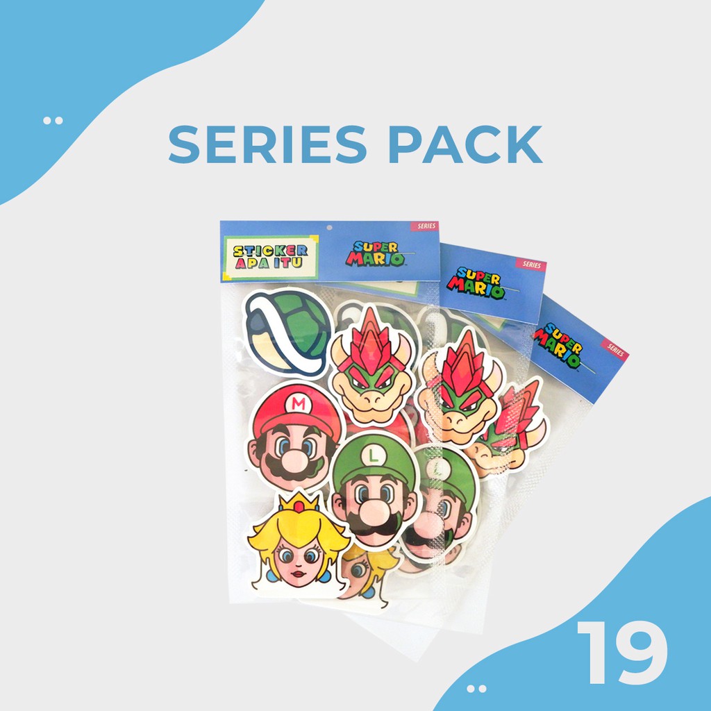 

STICKER SUPER MARIO SERIES PACK