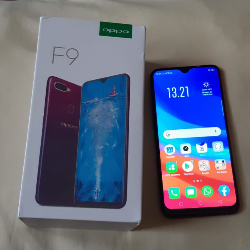 Oppo F9 Pro Ram 6 Rom 64 Fullset