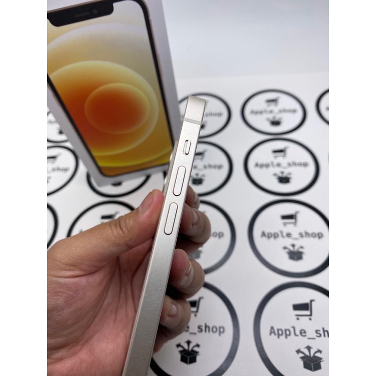 iphone 12 64gb white Lcd Original Mulus Bukan Refurbish / Rekondisi