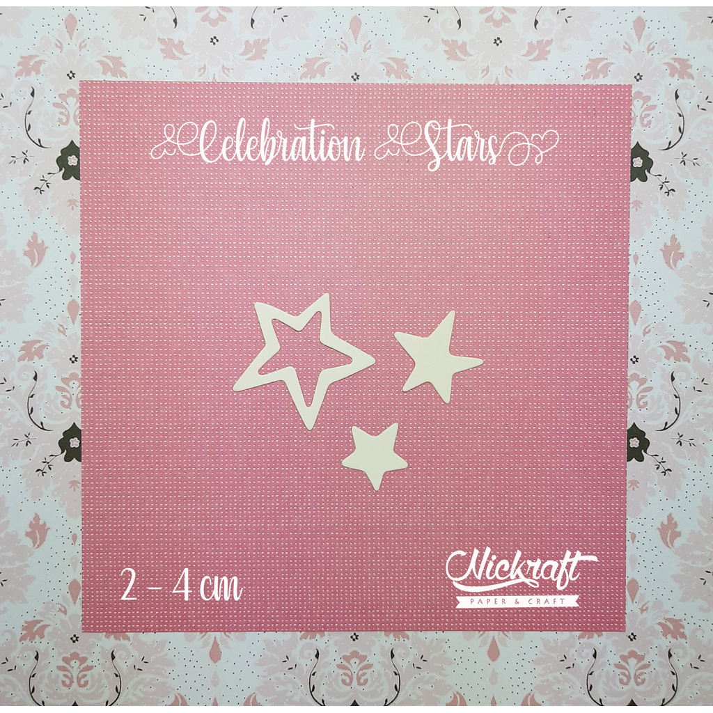 

CELEBRATION STAR - Bahan Scrapbook Bintang