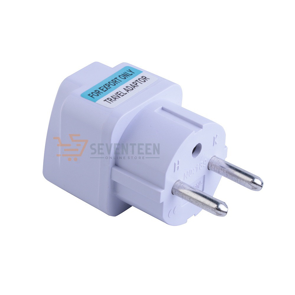 TRAVEL ADAPTOR STEKER COLOKAN KAKI 3 / STEKER OVER ADAPTER KAKI 3 UNIVERSAL COLOKAN LISTRIK 3 LUBANG