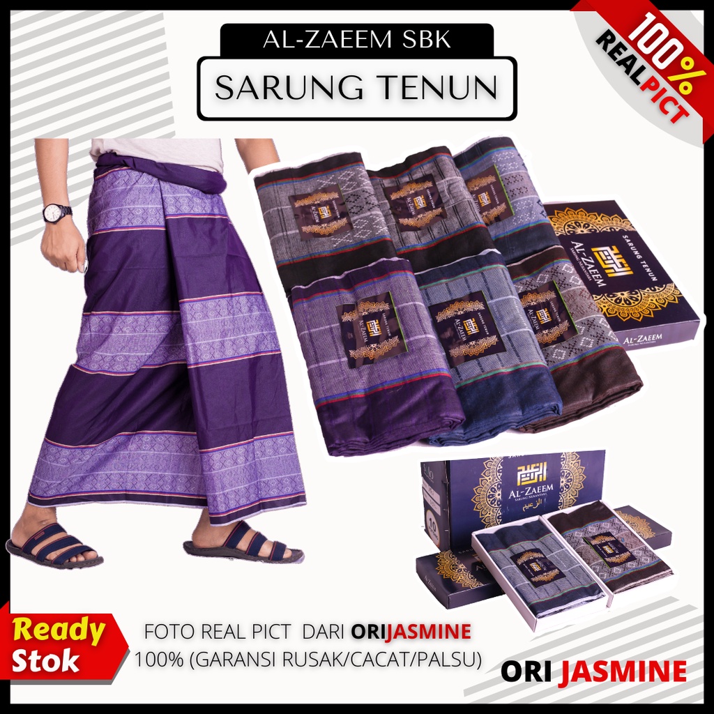 Sarung tenun murah Al Zaeem sabuk (Sarung tenun kalingga) sarung kotak murah