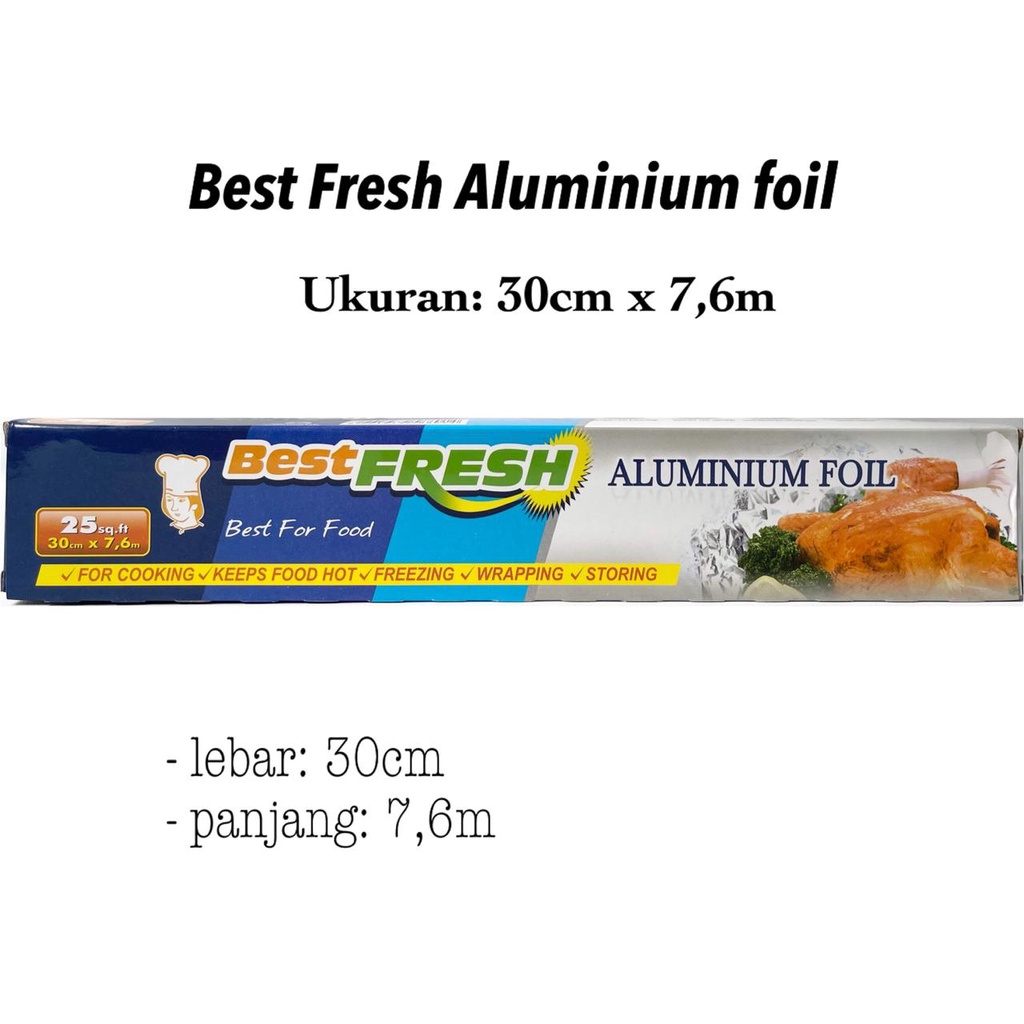 Alumunium Foil 30cm x 7.6m