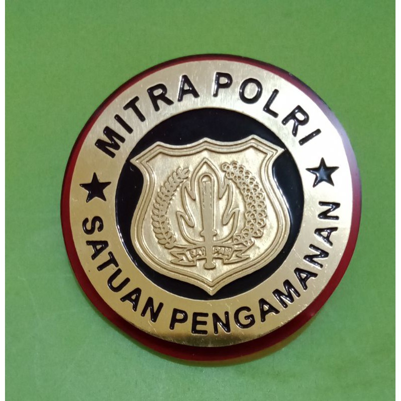 pin satpam mitra polri