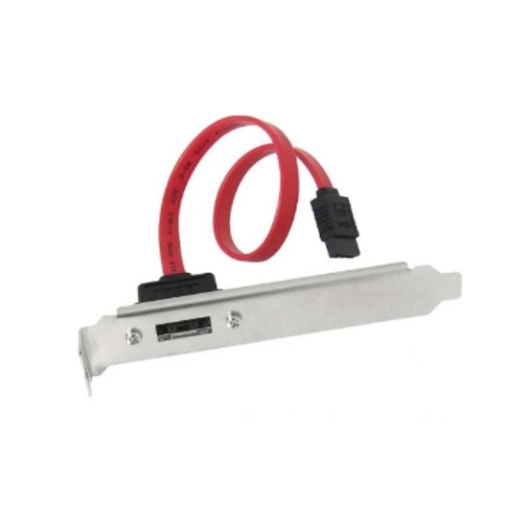 Header Back Panel eSATA 1 port to Sata