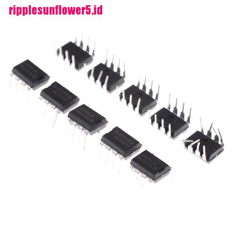 10pcs IC NE5532P NE5532 DIP-8 Dual Low Noise