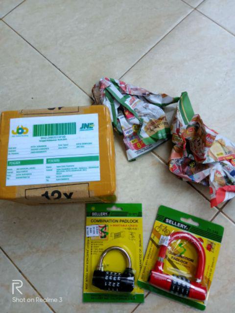 Gembok Kombinasi Tipe B Sellery / Gembok Kombinasi / Gembok