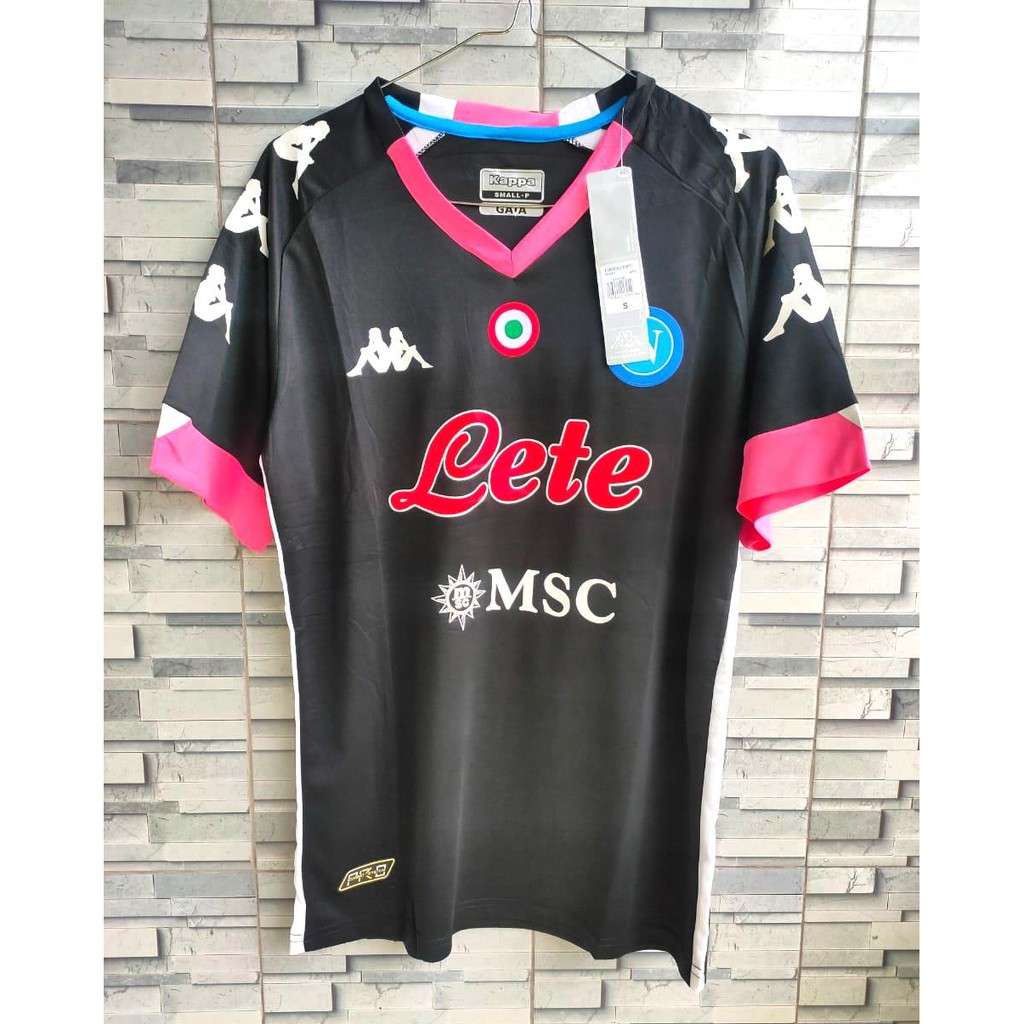 HQ JERSEY BOLA SSC NAPOLI 3RD THIRD 2020-2021 GO HIGH QUALITY IMPORT