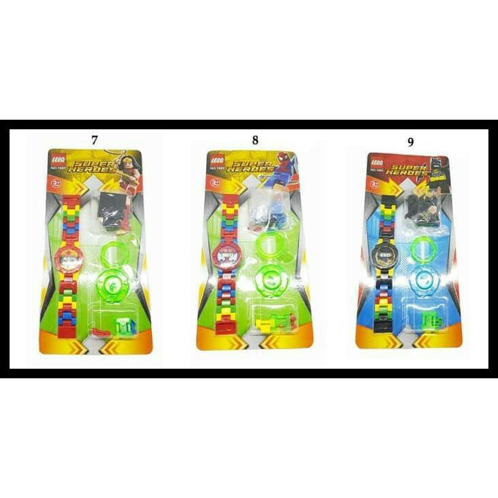 BERGARANSI Jam Tangan Lego Ninjago / Jam Tangan Robot / Jam Tangan Anak Nin Jago