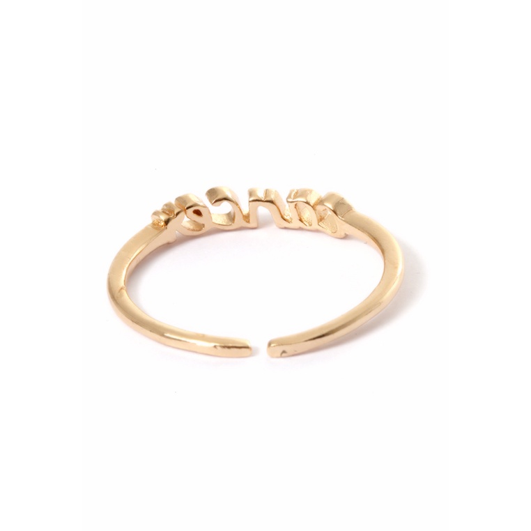 Ring Casual Rasi Bintang Perhiasan Aksesoris Fashion Wanita Gold - Cancer