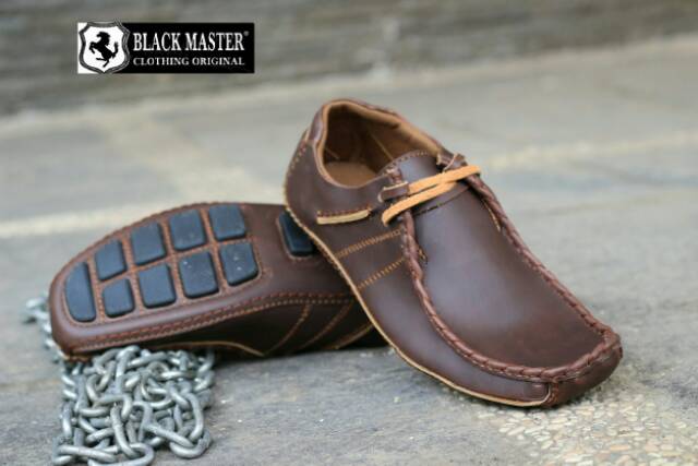 SEPATU KASUAL KULIT ASLI BLACKMASTER PREDATOR