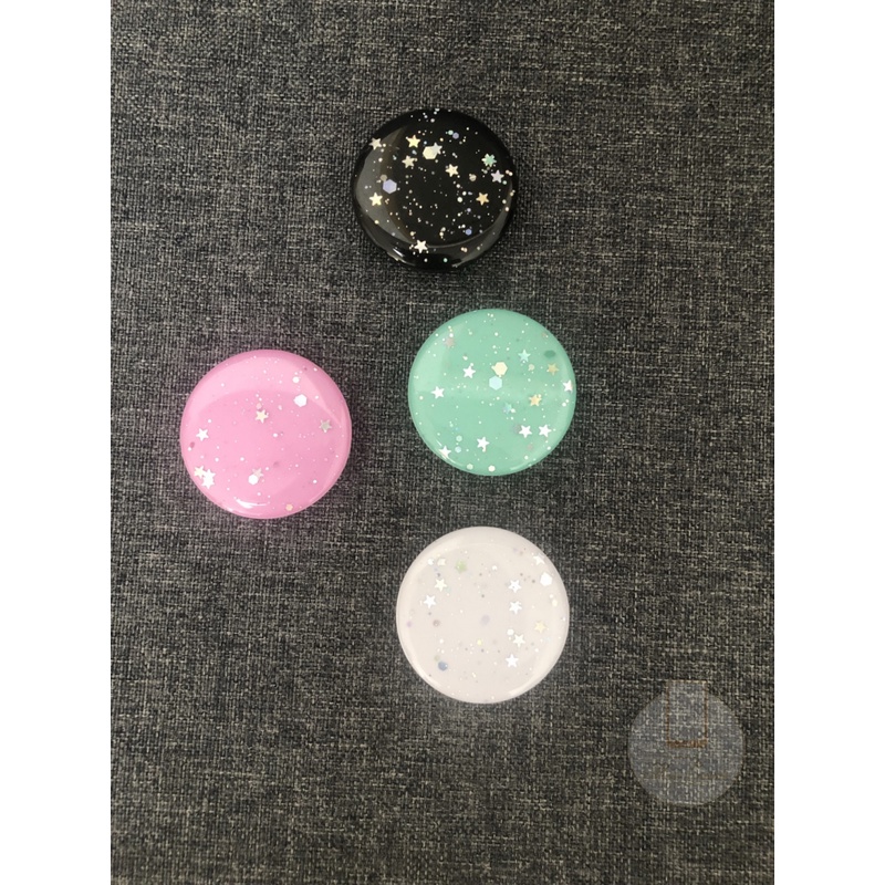 Bracket Finger Holder 3D Popsocket Luxury Liquids Glitter Bling Phone Holder Pop Socket for Phone Stand