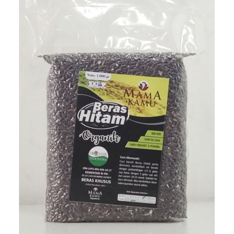 

Beras Hitam Organik 1kg