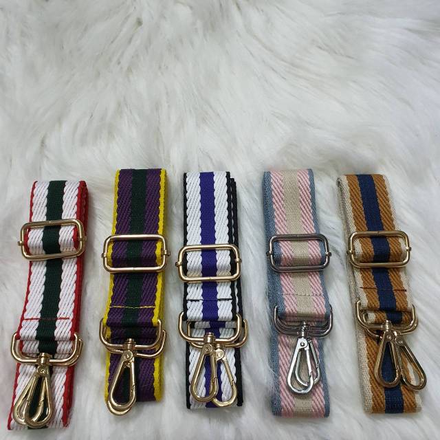 bagstrap fashion canvas 4 cm tali tas selempang strap tas panjang carson