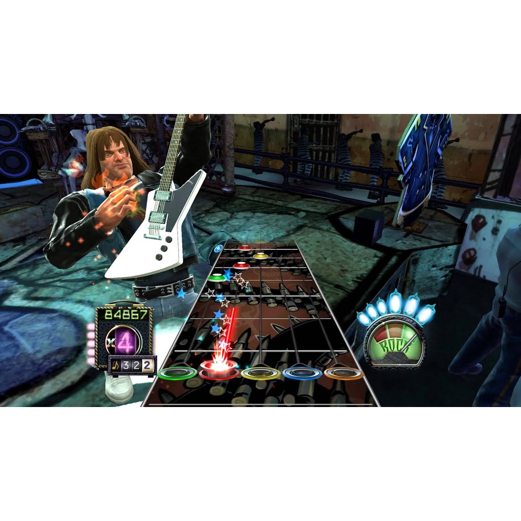 Kaset PS 2 Guitar Hero III: Legends of Rock - Gitar Hero PS 2