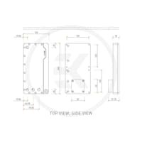 EKWB EK Quantum Kinetic FLT 240 DDC PWM DRGB - Plexi (Include PUMP)