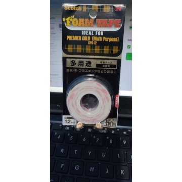 

3M™Double tape VHB Super Kuat 3M KPG-12 12mm x 1,5mtr