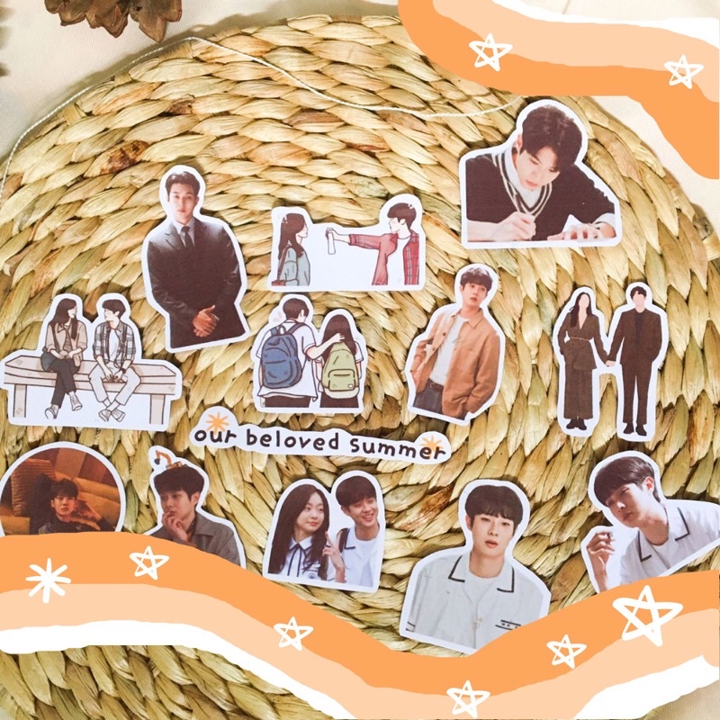 

Choi ung / choi wooshik our beloved summer sticker pack