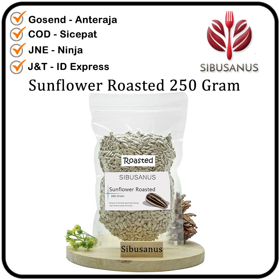 

Kuaci Kupas Panggang 250 Gram - Sunflower Roasted