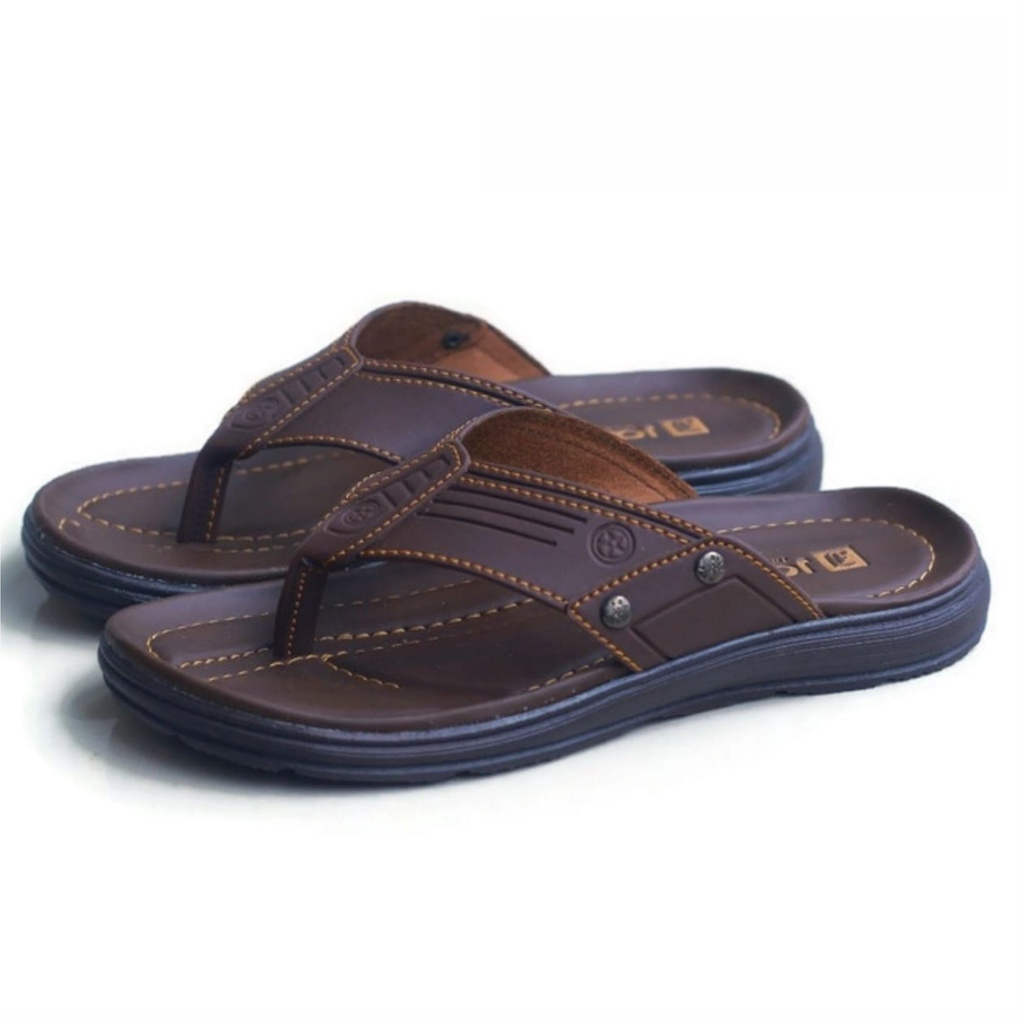 SANDAL PRIA KULIT JOEMEN ORIGINAL IMPORT SANDAL PRIA SANTAI KEREN KEKINIAN SANDAL PRIA FORMAL ORIGINAL JOEMEN 100% S-20