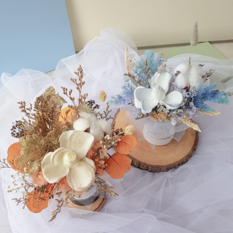 PARFAIT | Everlasting Flowers Bunga Kering Mini Bloom box