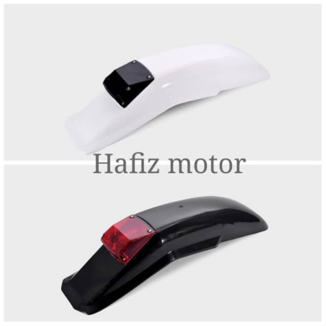 Spakbor belakang ts besar ts jadul ts 125 slebor belakang trail DT ts jadul 125 stoplamp lampu ts