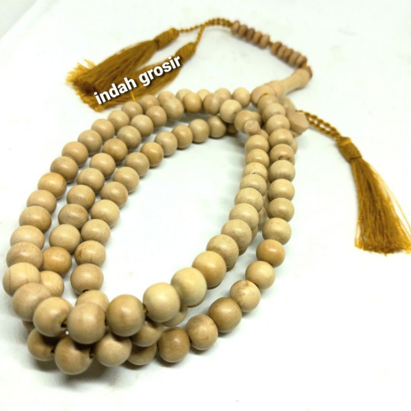 TASBIH KAYU KEMUNING MAS 8MM 99BUTIR