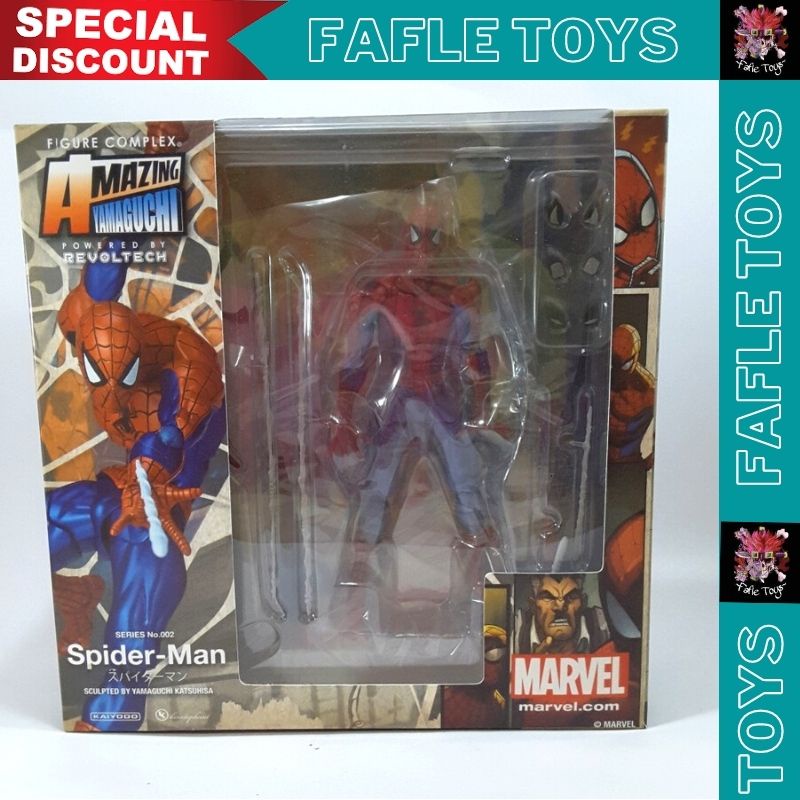 Revoltech Amazing Spiderman / Action Figure Spiderman / Revoltech spiderman / Revoltech Amecomi Yamg