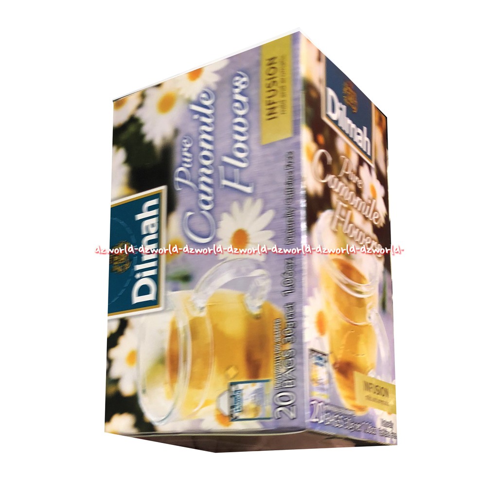 Dilmah Pure Camomile Flower 20Tea Bag Dil Mah Teh Bunga Kamomile