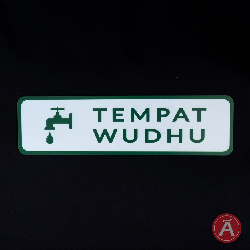 

Sign TEMPAT WUDHU B