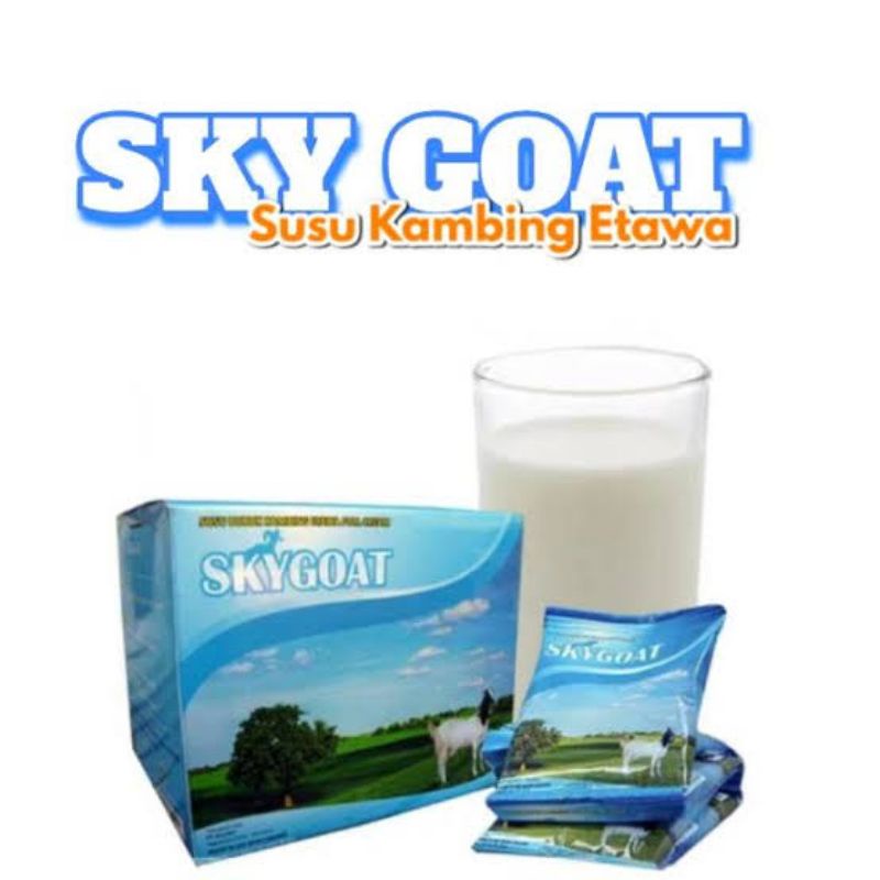 SkyGoat / Susu Kambing Etawa / Susu Bubuk / Susu Kambing Bubuk