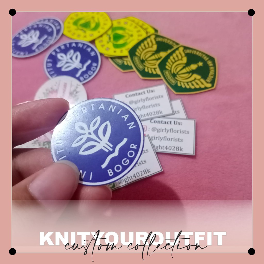 

Stiker label / stiker cromo / stiker olshop / stiker brand makanan A3