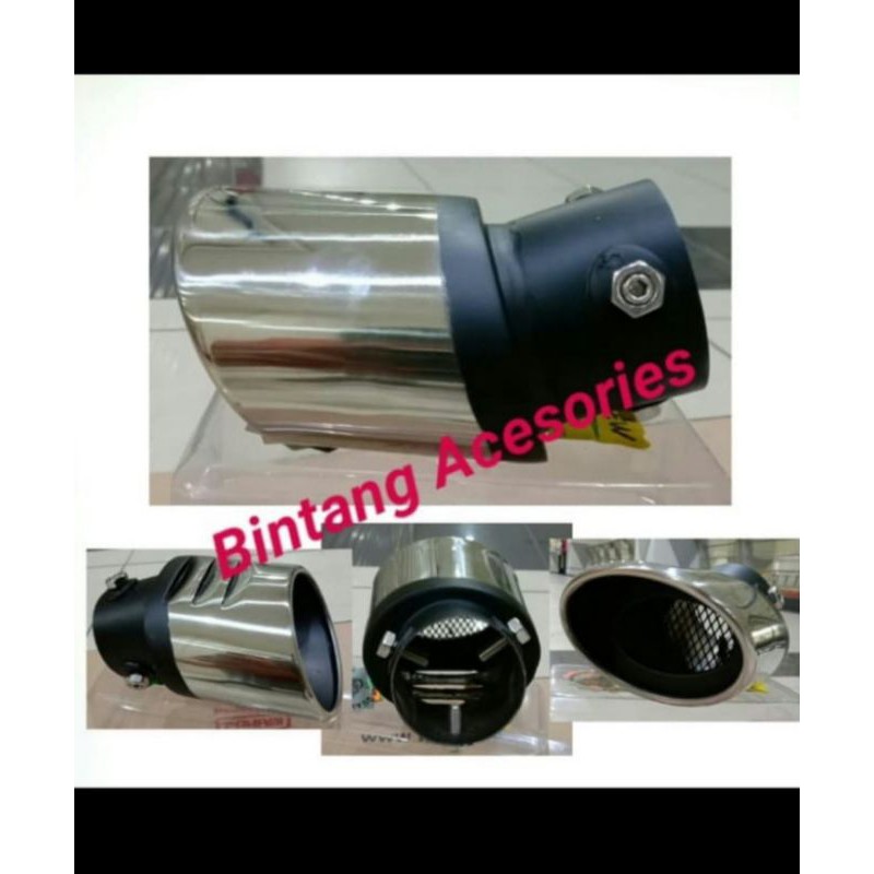 Mufler Buntut Knalpot Mobil AVANZA XENIA VELOZ 2019 2020 Racing Jaring
