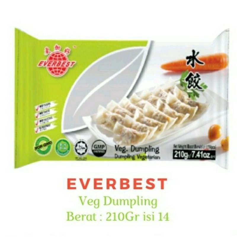 

Everbest Veg Dumpling Sayur 210Gr