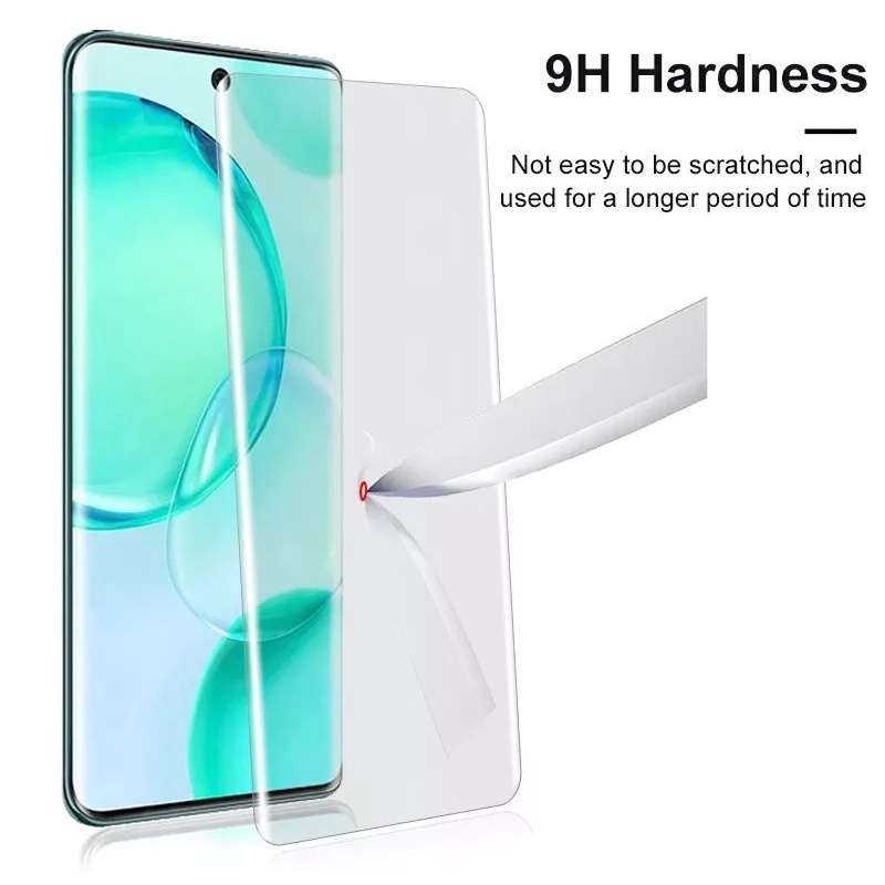 Tempered glass UV Huawei Nova 8 8i i Antigores Screen Guard protector TG pelindung layar Hp Handphone Bening Transparan kaca