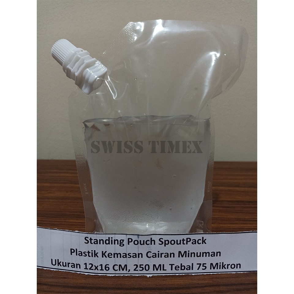 20 Pcs Standing Pouch SpoutPack Plastik Cairan - Minyak 250ML