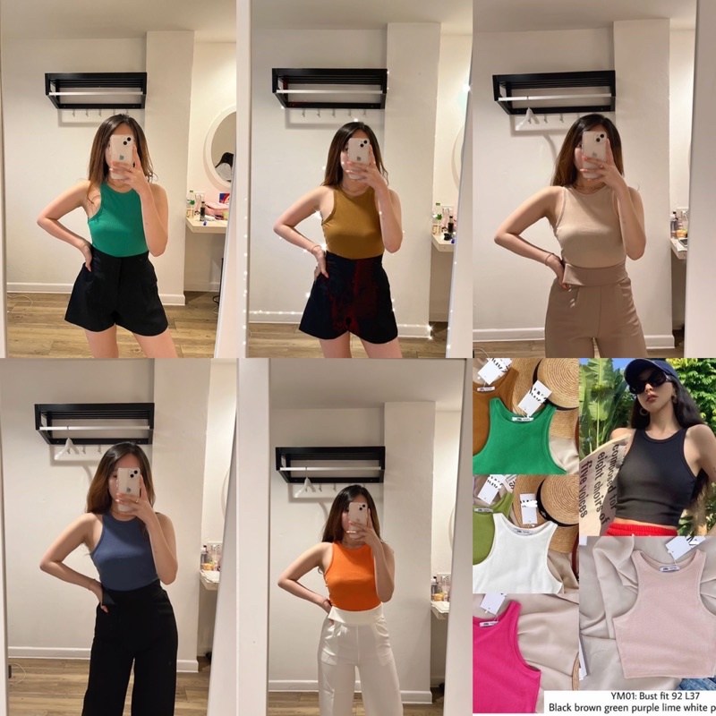 Tangtop Zara / Zara Top Kekinian / Tang Top Zara Bangkok