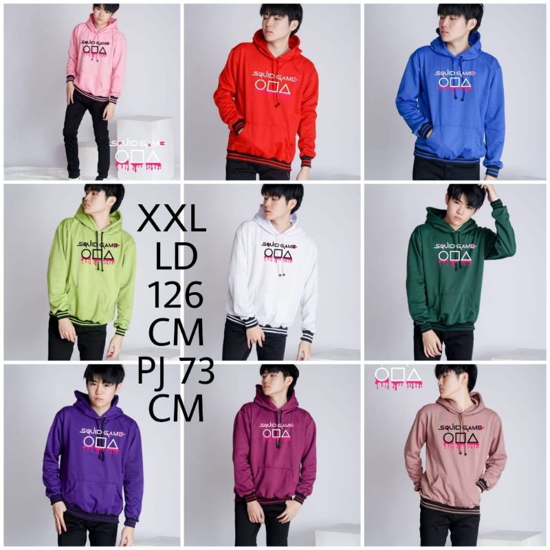 DS//HOODIE FRONTMAN SQUIDGAME XXL