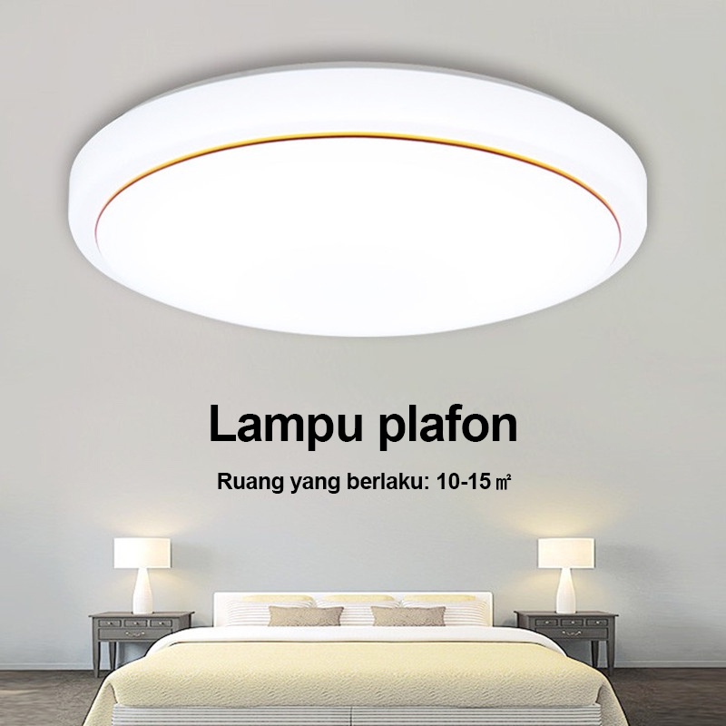 Golden LED Lampu Plafon / Ceilling Lamp / Lampu Plafon Rumah Minimalis LED - 36W