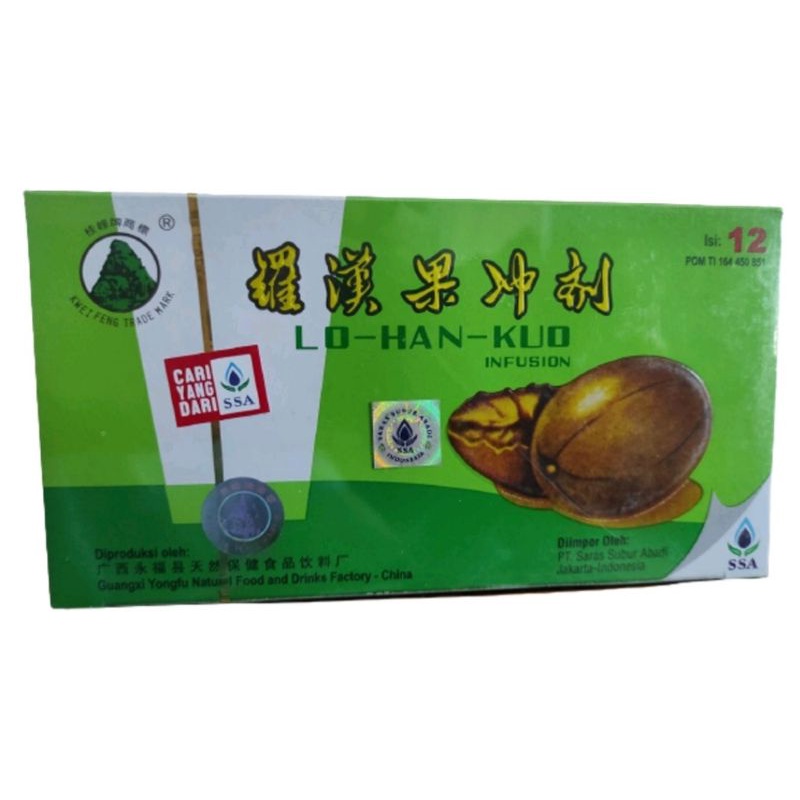 lo han kuo infusion/lohanko infusion brg ori harga murah