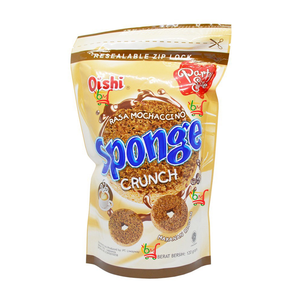 

Oishi Sponge Crunch Mochacino 120gr x2pcs