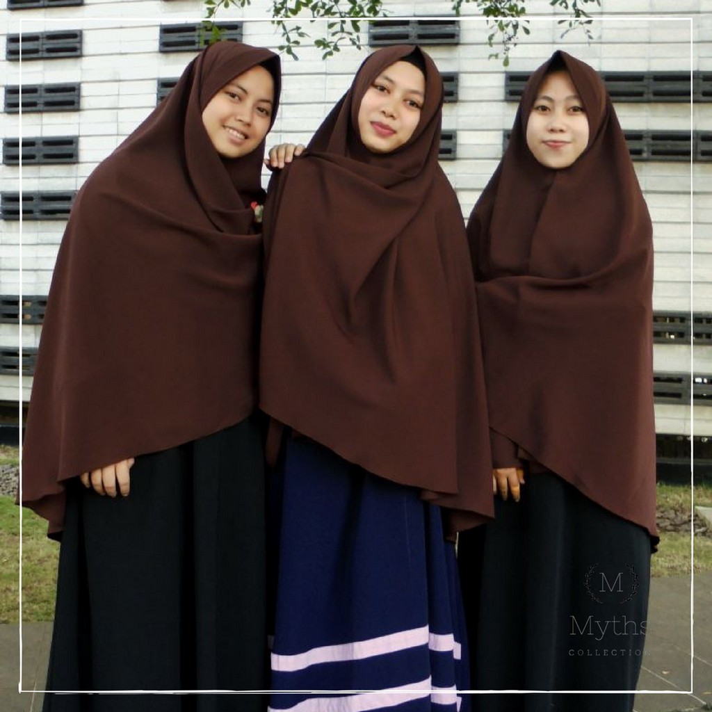 Khimar Basic Premium | Khimar Wolfis | Jilbab Wolfis Premium