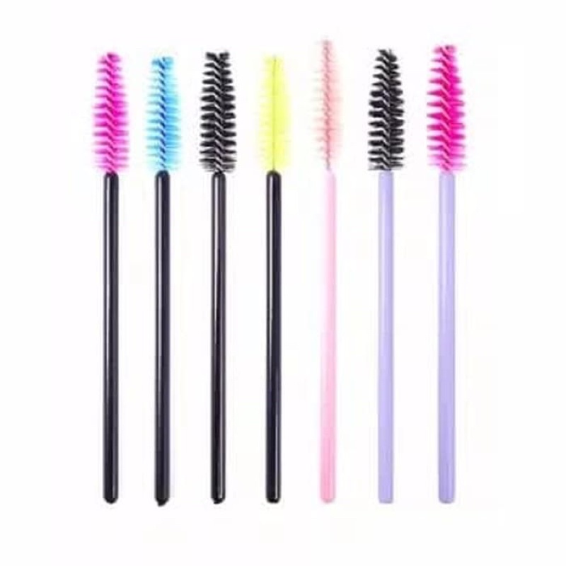 Mascara Wand Sisir Bulu Mata Sisir Kuas Sikat Eyelash Extention Bulu Mata Spoolers Makeup TooL